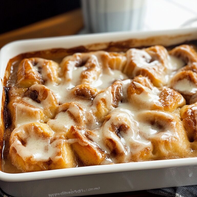 Cozy Apple Cinnamon Roll Bake Recipe