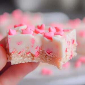 Valentines Day Sugar Cookie Fudge Recipe