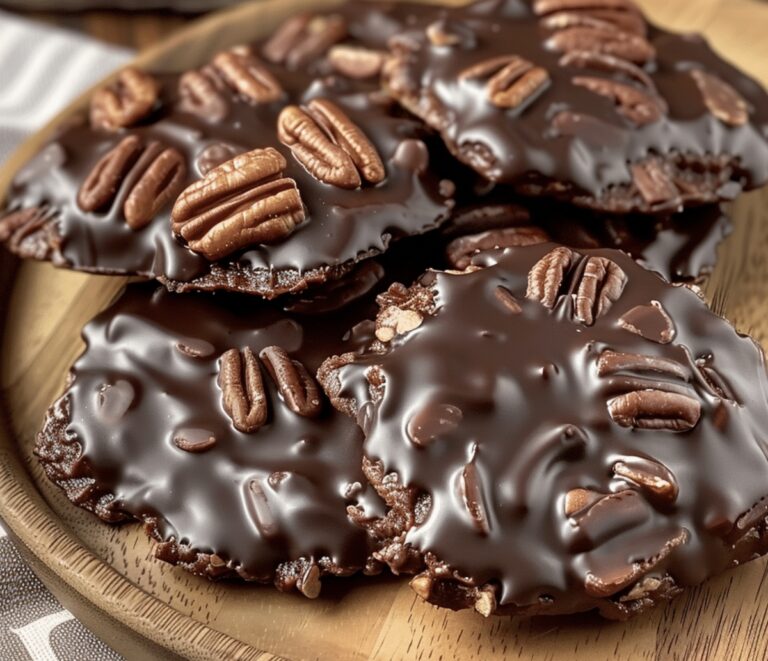 Chocolate Pecan Turtle Clusters Recipe