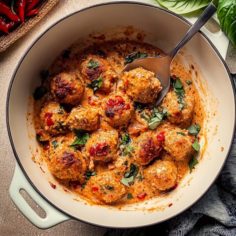 Romantic Marry Me Chicken Meatballs Recipe