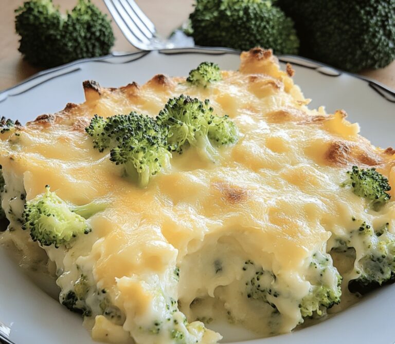 Easy Broccoli Cheese Casserole Recipe