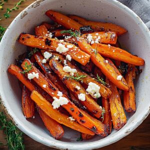 Caramelized Honey Balsamic Roasted Carrots Recipe
