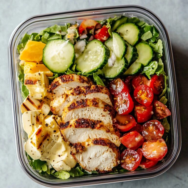 Easy Cobb Salad Meal Prep Recipe