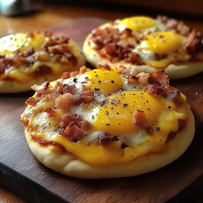English Muffin Breakfast Pizza Recipe