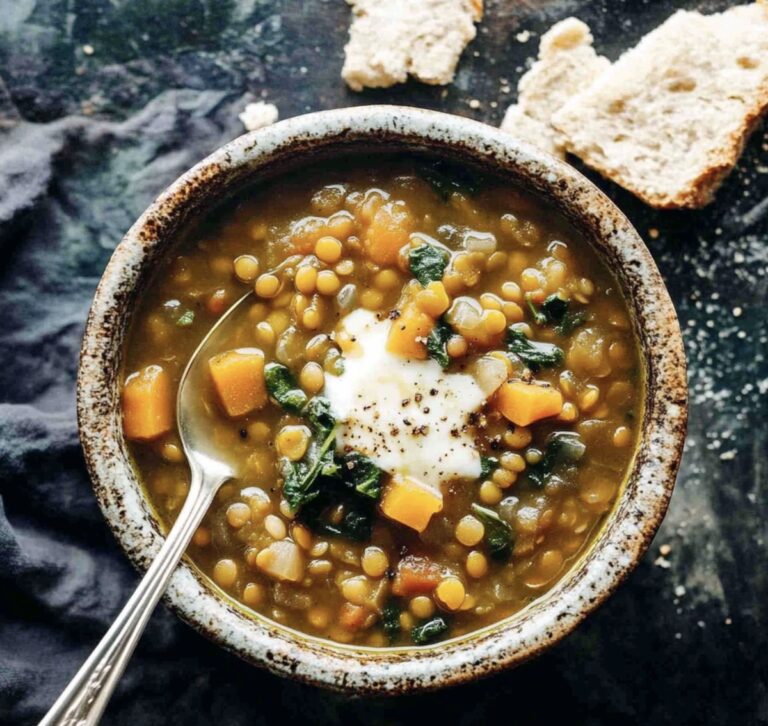 Healing Detox Crockpot Lentil Soup Recipe