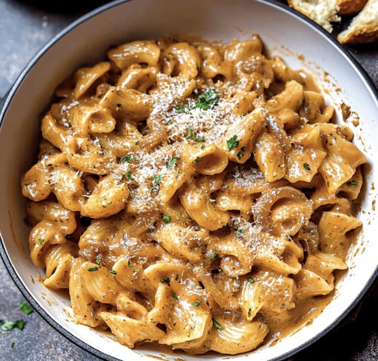 One Pot French Onion Pasta Recipe