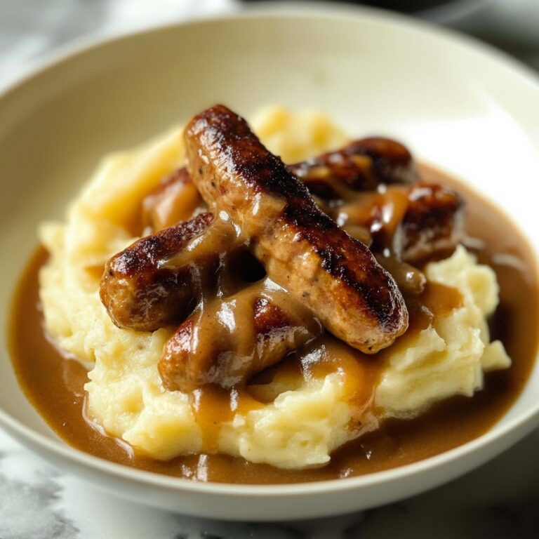 Classic Bangers And Mash Recipe