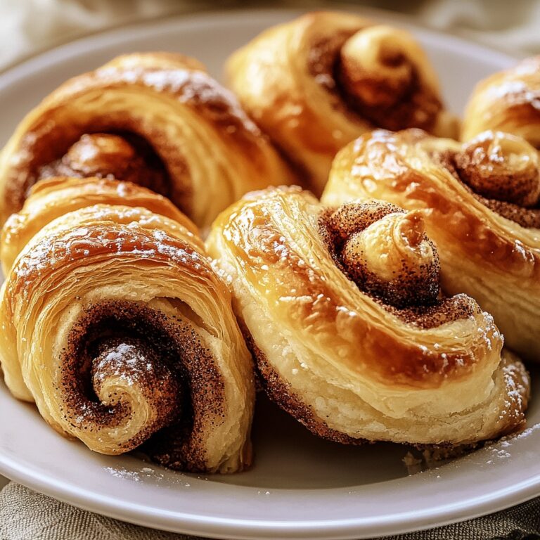 Gooey Cinnamon Crescent Twists Recipe