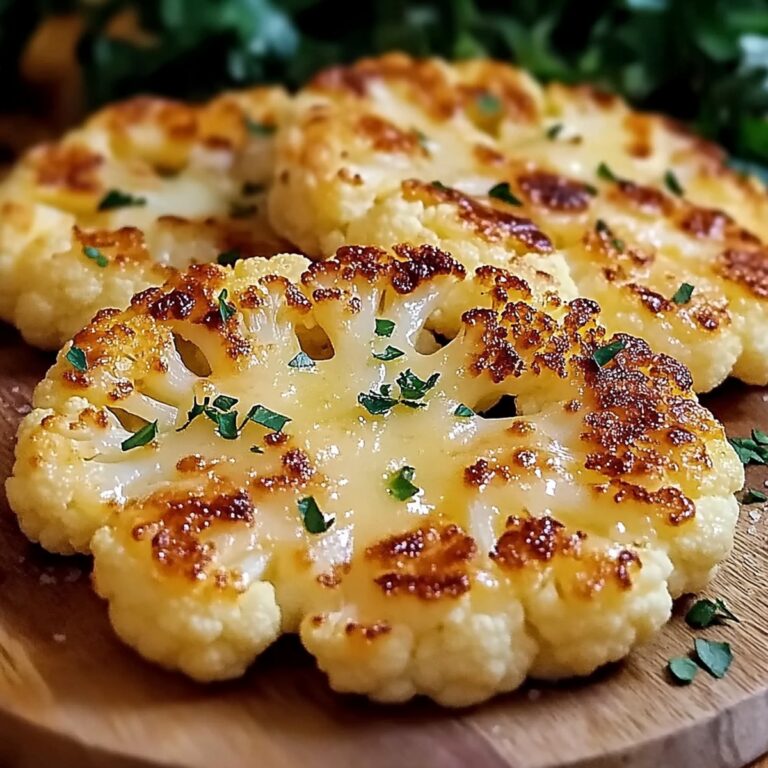 Crispy Cauliflower Steaks Recipe