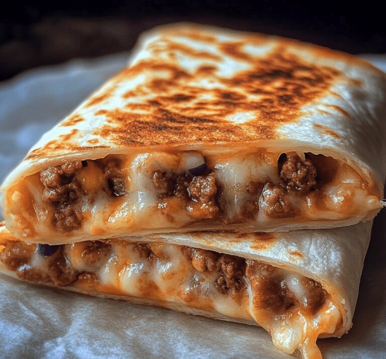 Cheesy Grilled Cheese Burrito Recipe