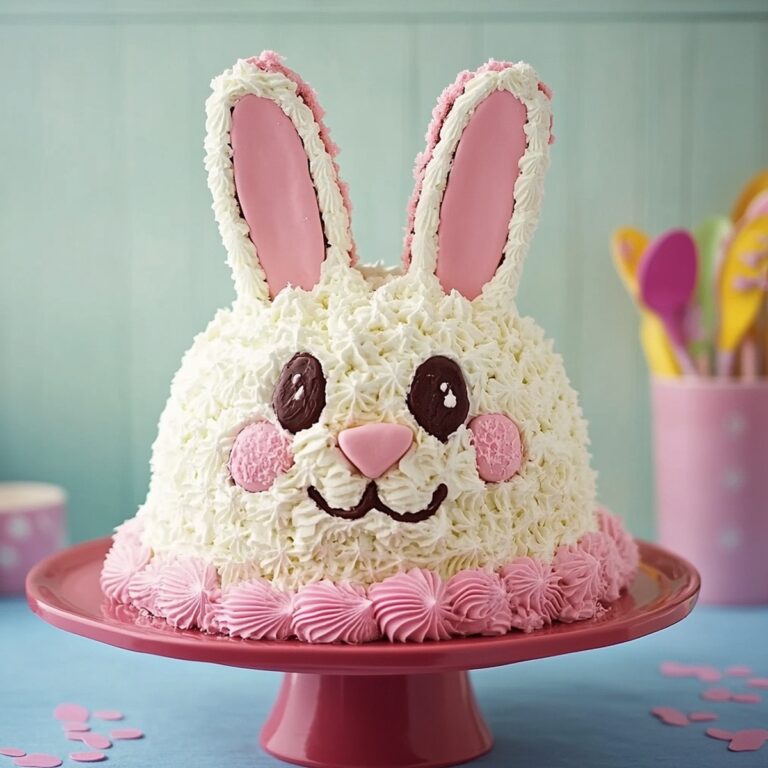 Adorable Easter Bunny Cake Recipe