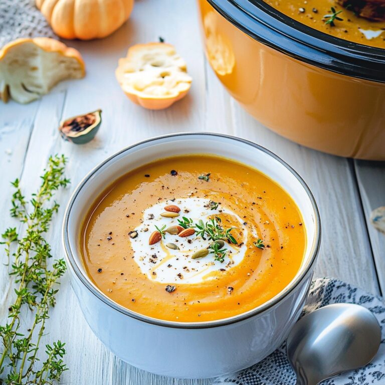 Crock-Pot Butternut Squash Soup Recipe