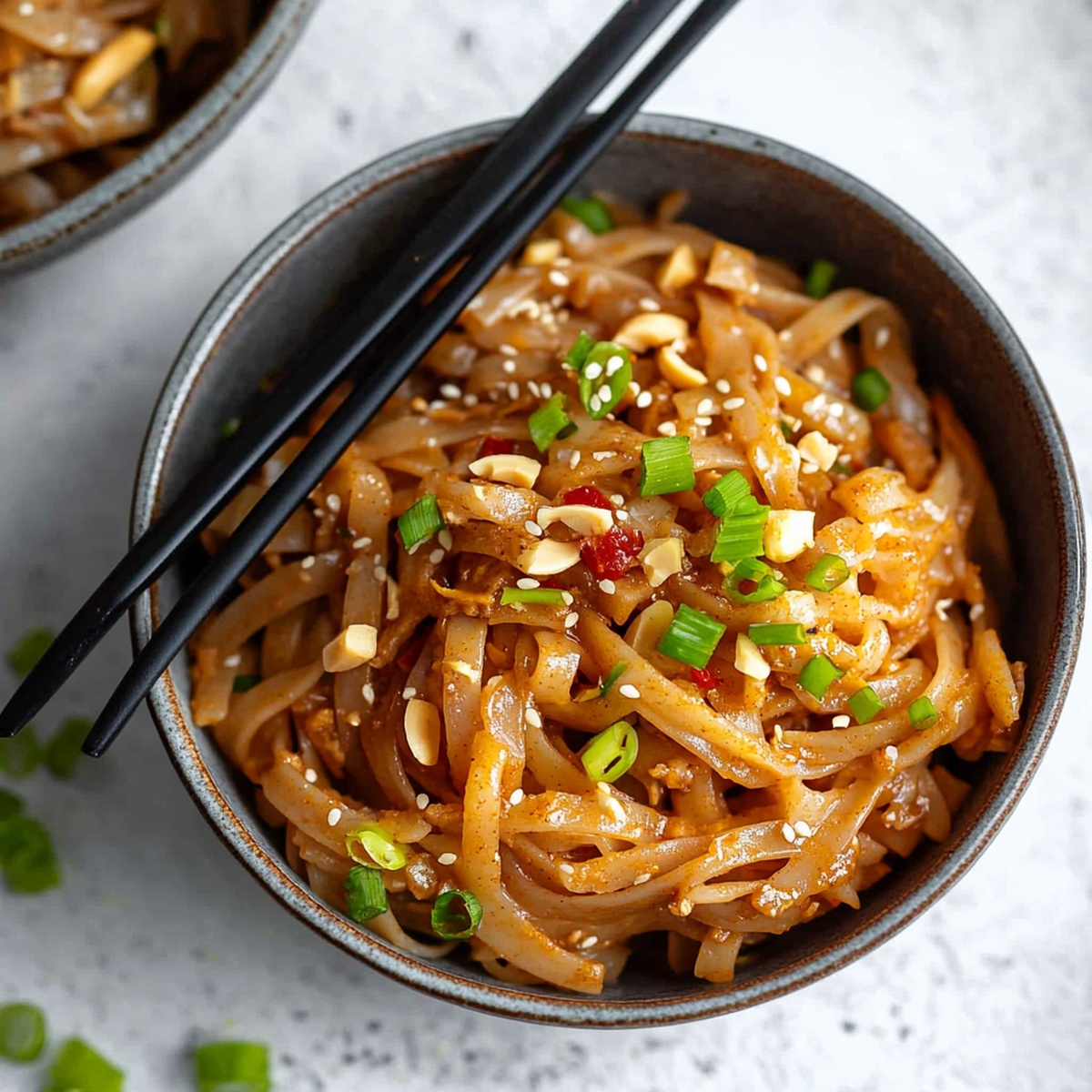 Tangy Peanut Butter Noodles Recipe