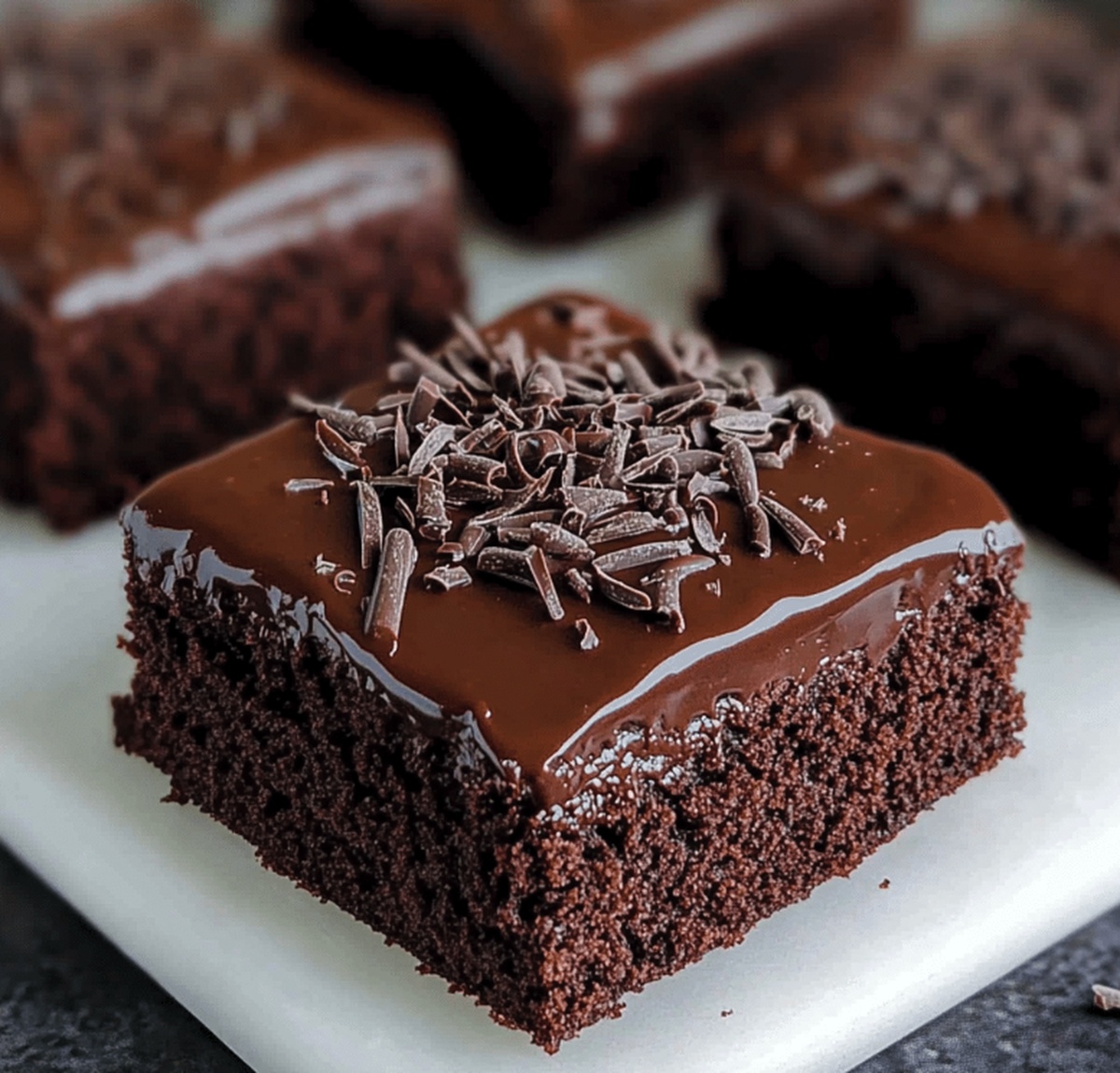Moist Chocolate Traybake Cake Recipe