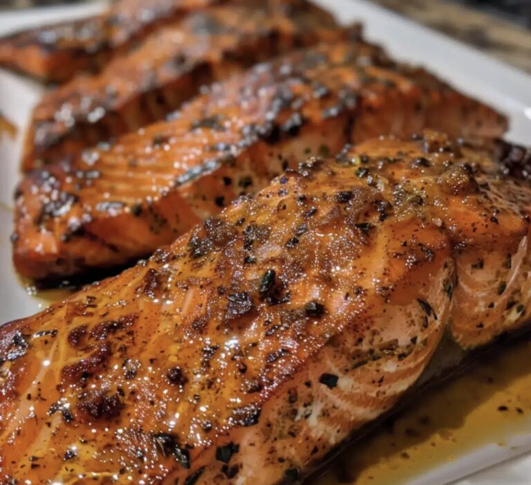 Cajun Honey Butter Salmon Recipe
