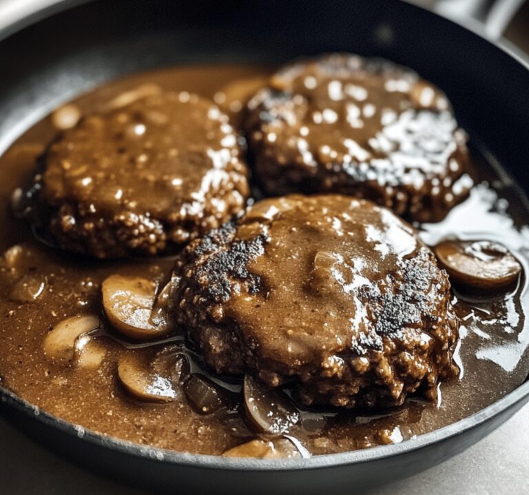 Hearty Skillet Salisbury Steak Recipe