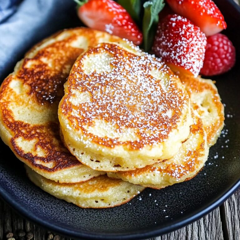 Fluffy Cottage Cheese Pancakes Recipe