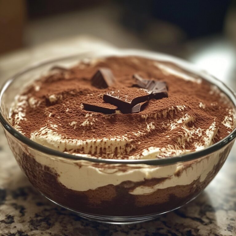Decadent Chocolate Ricotta Tiramisu Recipe