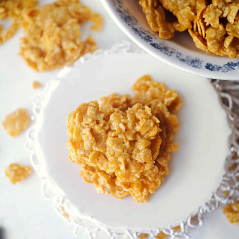 Crispy Corn Flake Cookies Recipe