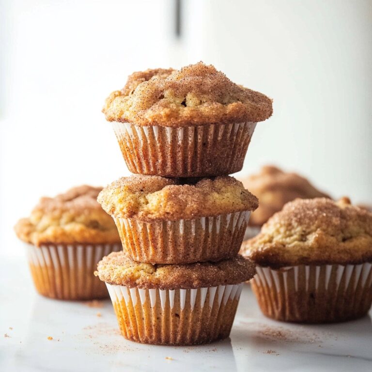 Fluffy Snickerdoodle Muffins Recipe