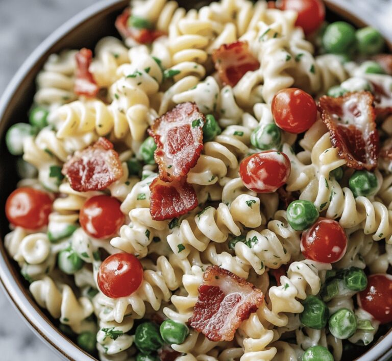 Bacon Ranch Pasta Salad Recipe