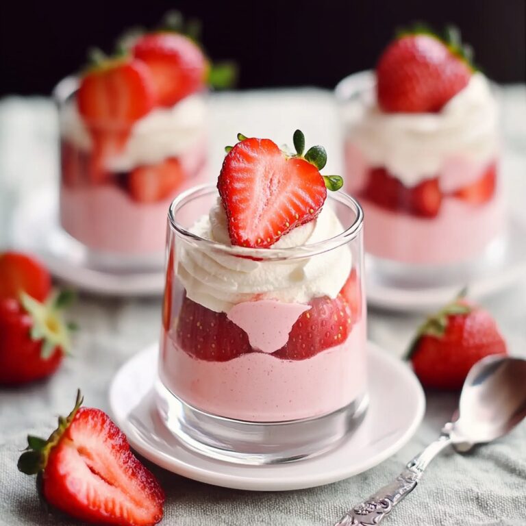 Silky Strawberry Mousse Recipe