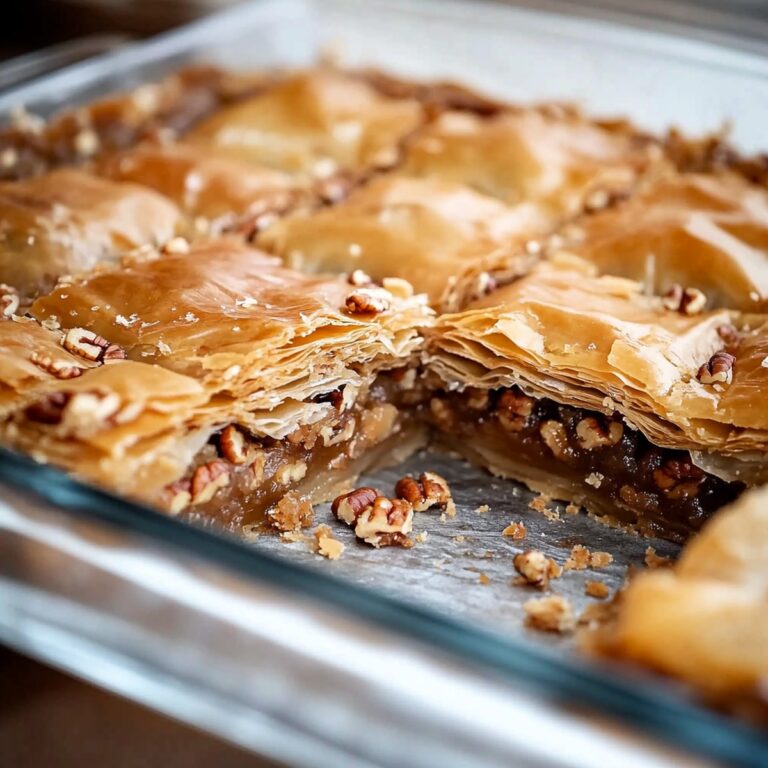 Crispy Pecan Pie Baklava Recipe
