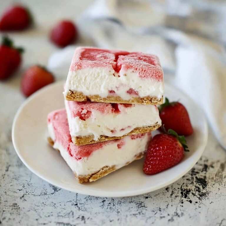 Luscious Strawberry Frozen Yogurt Treats Recipe