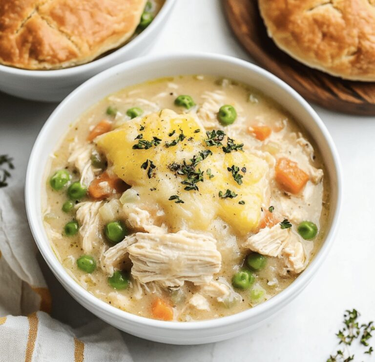 Comforting Slow Cooker Chicken Pot Pie Recipe