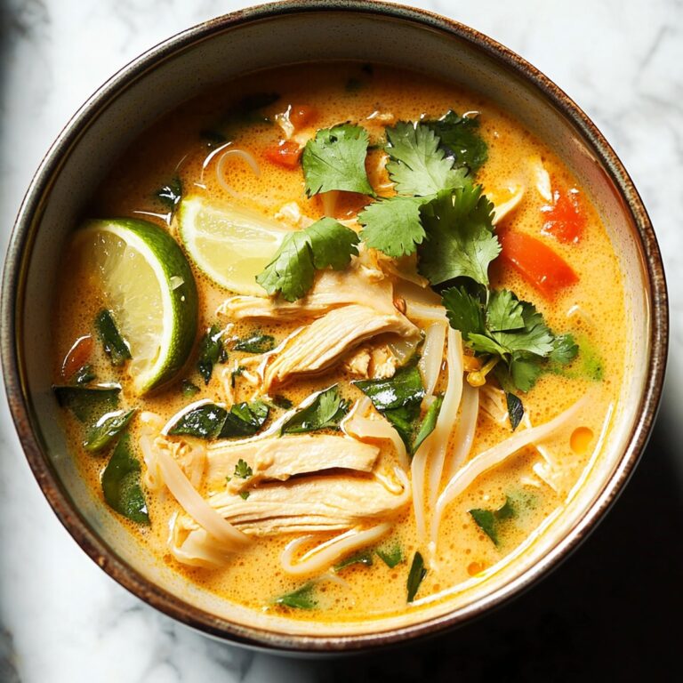 Easy Thai Chicken Curry Soup Recipe
