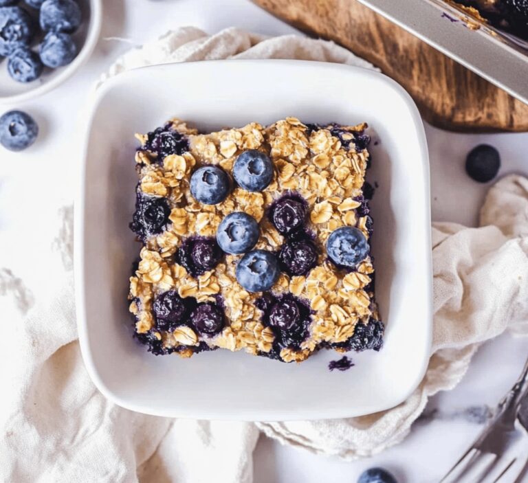 Blueberry Baked Oatmeal Recipe