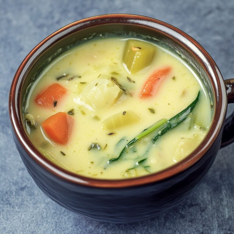 Cream Of Vegetable Soup Recipe