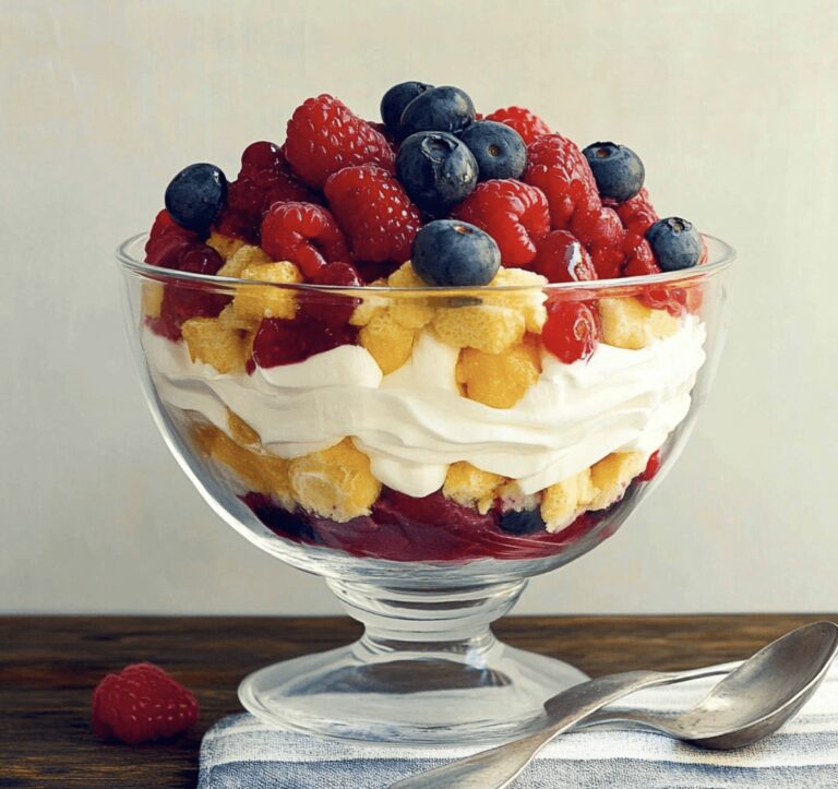 Vanilla Yogurt And Berry Trifle Recipe