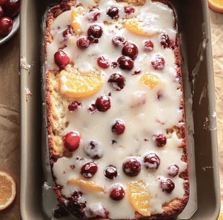Moist Cranberry Orange Loaf Recipe