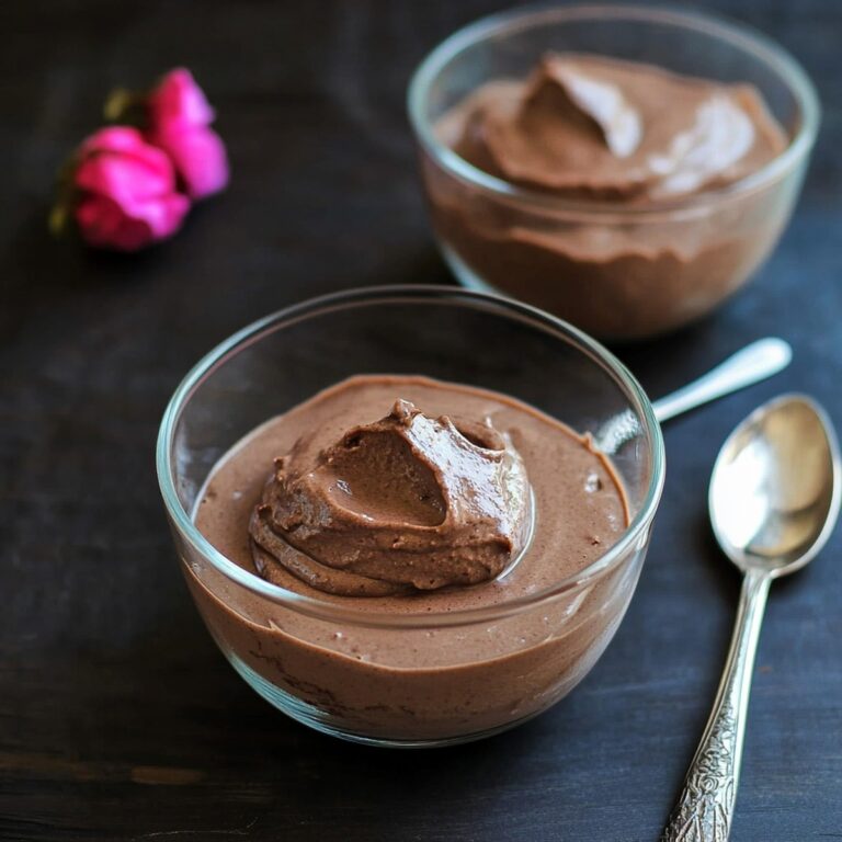 Velvety Chocolate Pudding Recipe