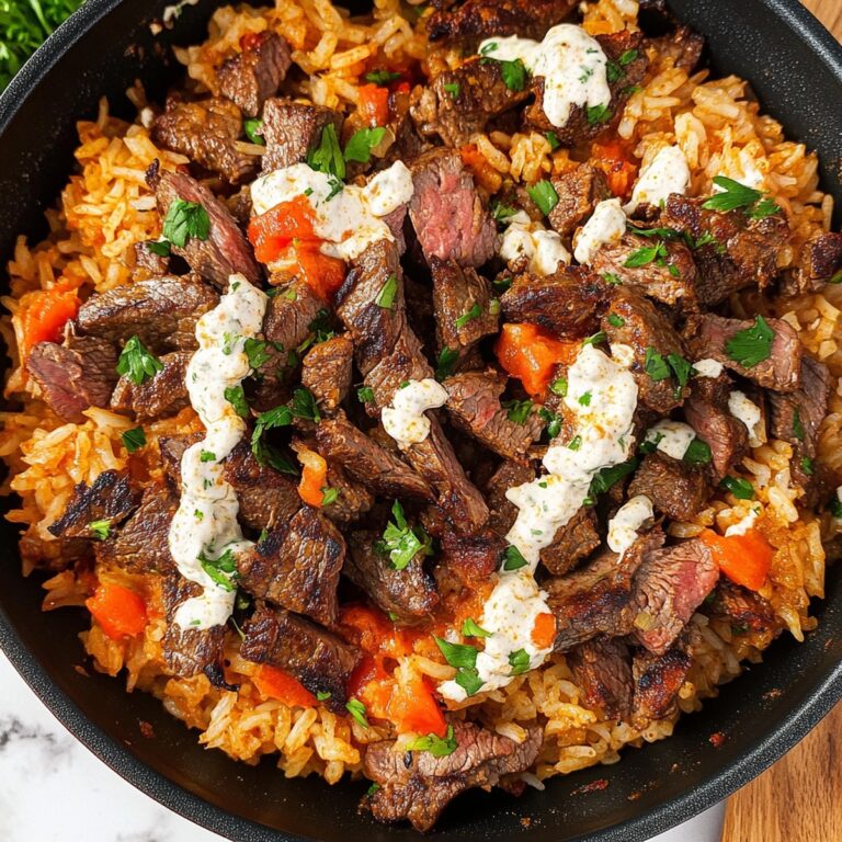 Steak & Queso Rice Recipe