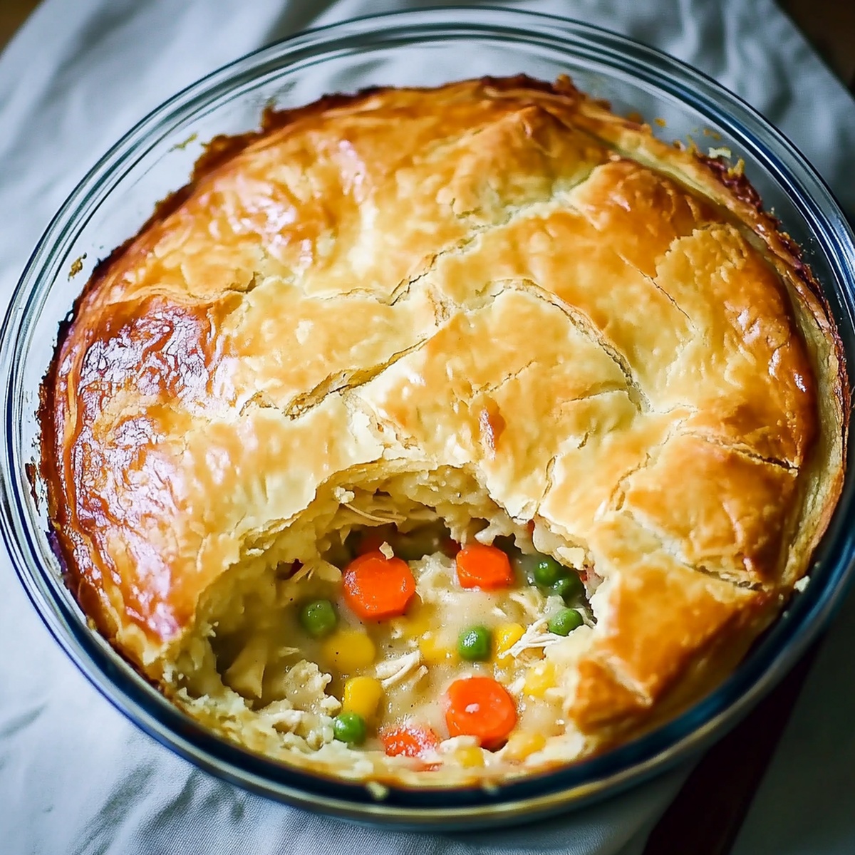 Hearty Bisquick Chicken Pot Pie Recipe