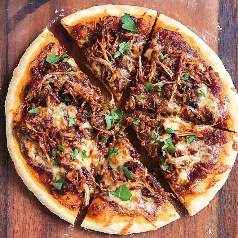 Smoky Pulled Pork Pizza Recipe
