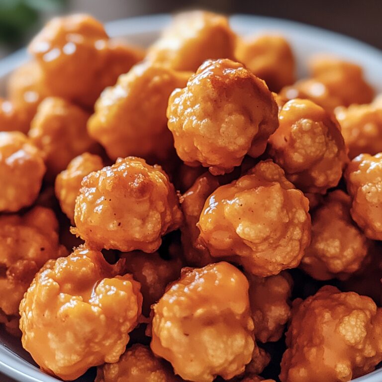 Crispy Air Fryer Buffalo Cauliflower Bites Recipe