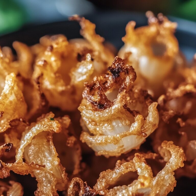 Crispy Mini Blooming Onions In Air Fryer Recipe