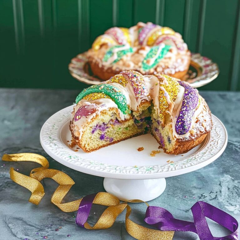 Mardi Gras King Cake Recipe