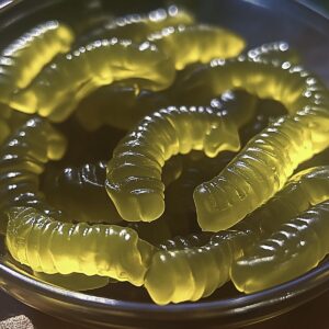 Homemade Dill Pickle Gummy Worms Recipe