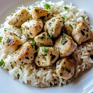 Creamy Herb Chicken & Basmati Rice Recipe