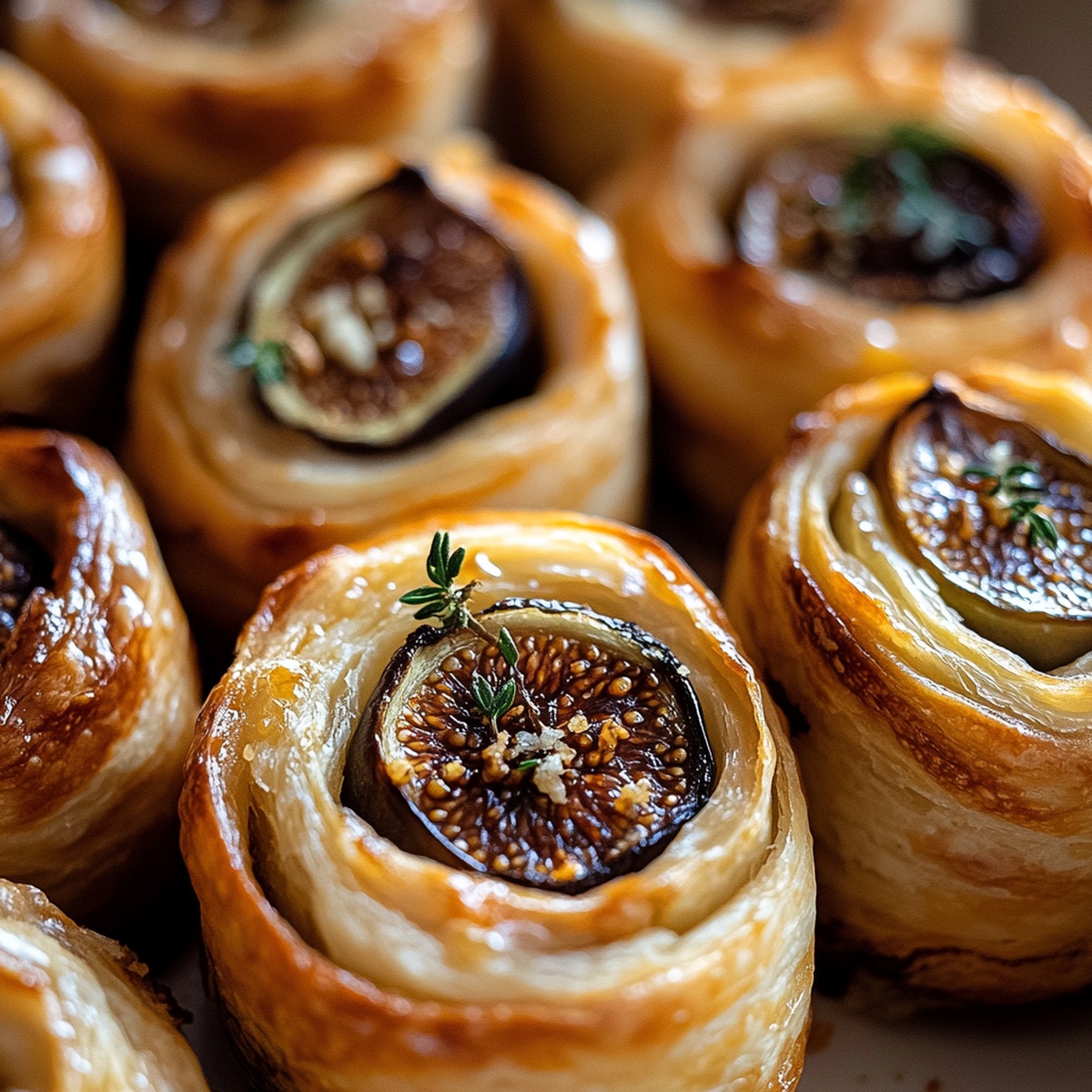 Fig And Goat Cheese Pinwheels Recipe