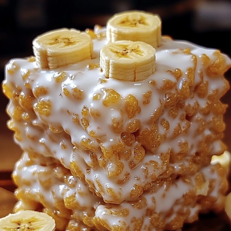 Banana Pudding Rice Krispie Treats Recipe