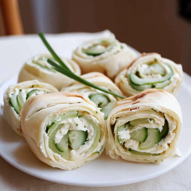 Crispy Cucumber And Cream Cheese Sandwich Rolls Recipe