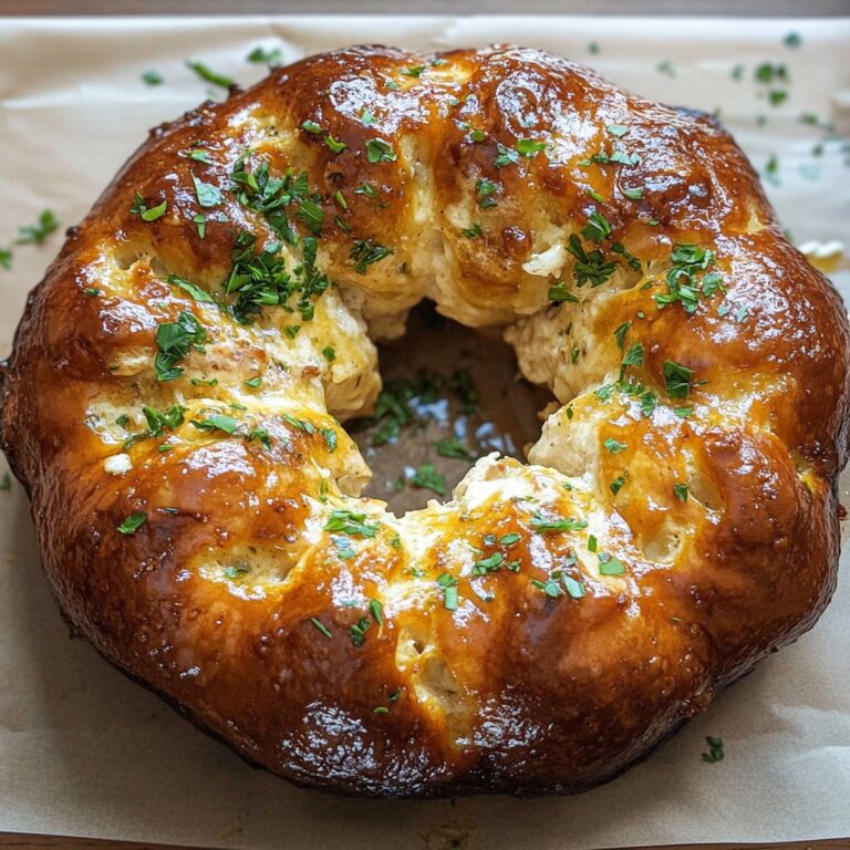 Cheesy Chicken Alfredo Monkey Bread Recipe