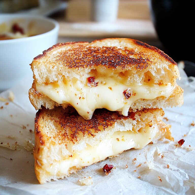 Crispy Cheese Grilled Cheese Recipe