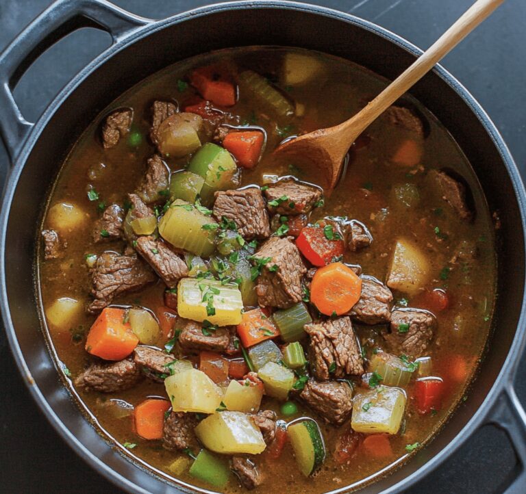 Vegetable Beef Soup Recipe