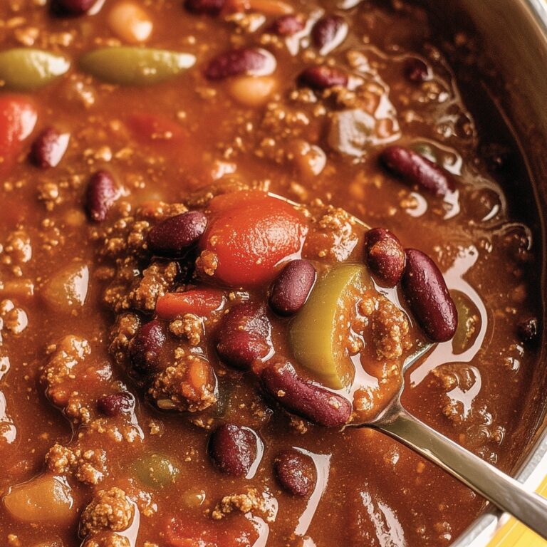 Homemade Chili Recipe